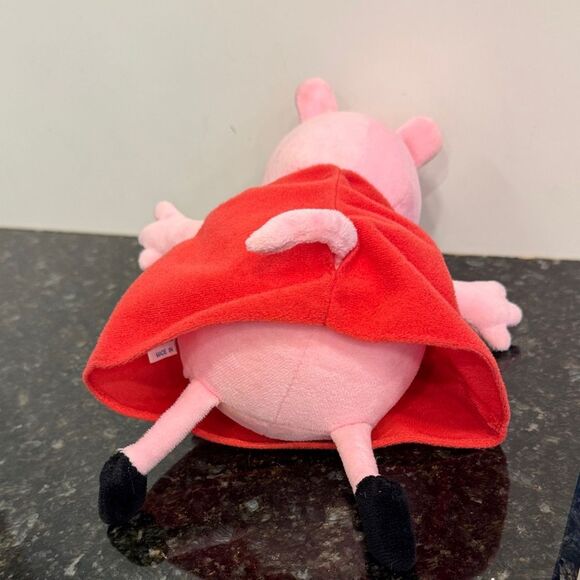 Peppa Pig Plush Toy - Pink and Red. Size 10” - Picture 8 of 10